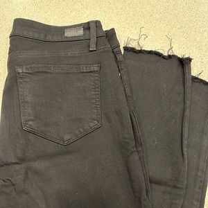 Paige Women’s Denim Transcend Verdugo Ankle Skinny (black shadow)